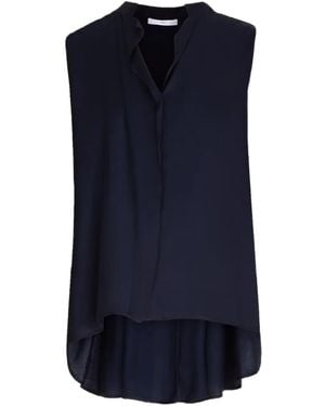 High Assume Blouse - Blue