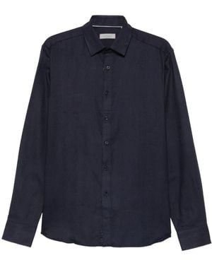 Canali Button-Down Shirt - Blue
