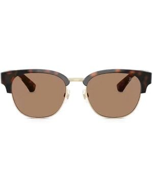 Burberry Havana Browline Sunglasses - Brown