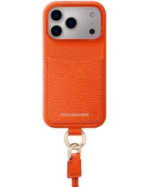Maison De Sabre Funda Sling Para Iphone 17 Pro - Naranja