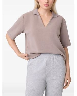 Guess Polo Knit Top - Grey