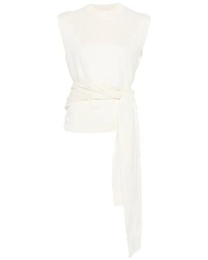 Rohe Wrap-Around Cut-Out Top - White