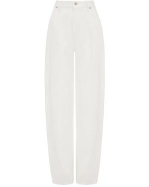Victoria Beckham Aansluitende Jeans - Wit