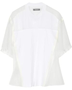 Undercover Layered Cotton T-Shirt - White