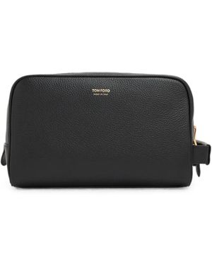 Tom Ford Neceser Con Cremalleras - Negro