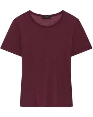 Anine Bing T-Shirt Sylvie - Purple