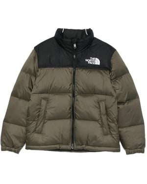 The North Face Zip-Up Puffer Jacket - Green