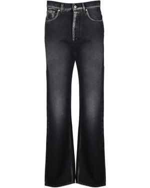 Moschino Faded Five-Pockets Jeans - Black