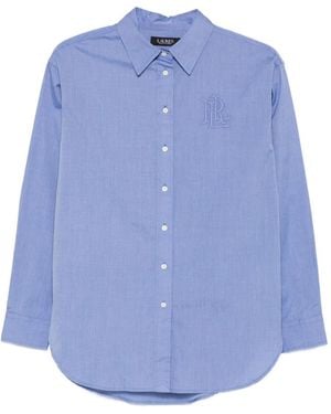 Ralph Lauren エンブロイダリーシャツ - ブルー