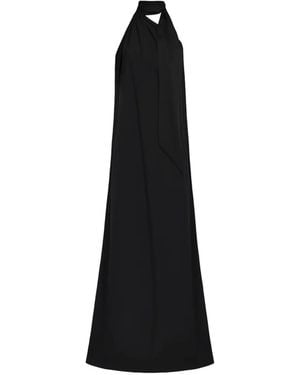 Taller Marmo Astor Halterneck Maxi Dress - Black