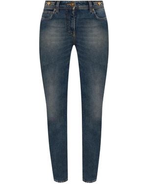 Versace Jeans Mit Medusa-Schild - Blau