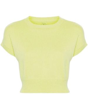 Teddy Cashmere Genova Cashmere Jumper - Yellow