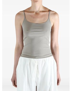 Amomento Spaghetti-Strap Top - Blue
