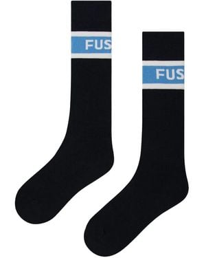 Fusalp Calcetines Con Diseño Colour Block - Azul