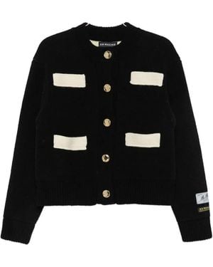 B.B. Wallace Goldin Button-Up Cardigan - Black