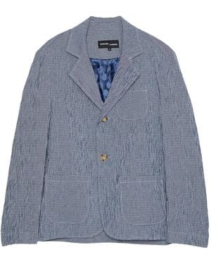 Edward Cuming Single-Breasted Blazer - Blue