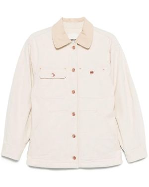 Isabel Marant Chaqueta Ninon De Algodón - Neutro