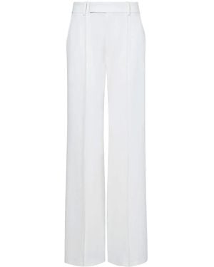 Proenza Schouler High-Rise Crepe Pants - White