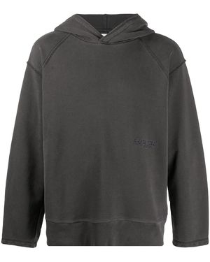 Ambush Sudadera Con Capucha Y Logo Cosido - Gris
