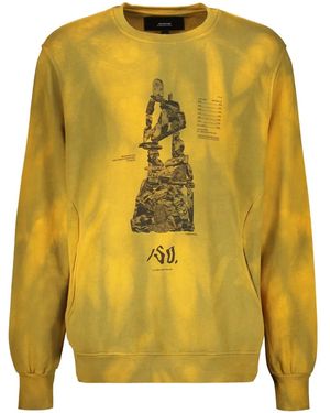 ISO.POETISM Tie-Dye Sweatshirt - Yellow