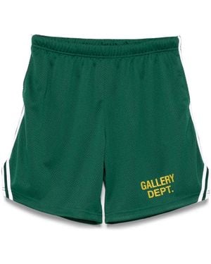 GALLERY DEPT. Joggingshorts Mit Logo-Print - Grün