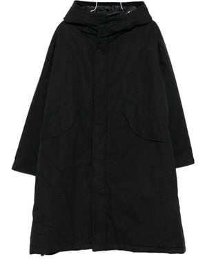sunflower Parka Con Cappuccio - Nero