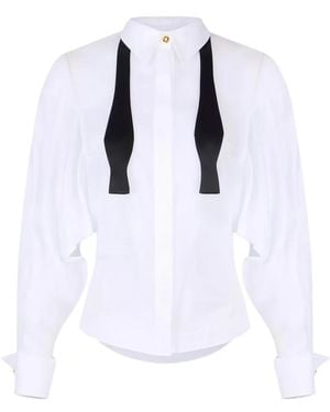 Elisabetta Franchi Cotton Shirt - White