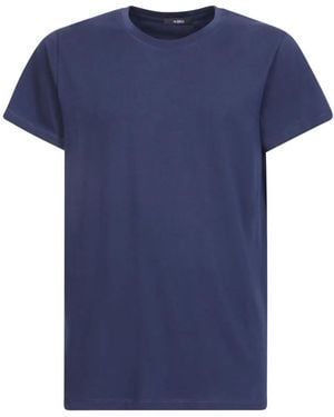 14 Bros Crew-Neck T-Shirt - Blue
