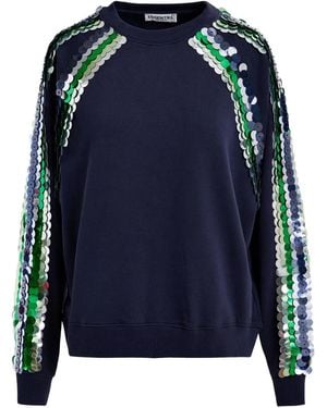 Essentiel Antwerp Hablurry Sweatshirt - Blue