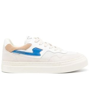 Stepney Workers Club Pearl S-Strike Low Top Trainers - Blue