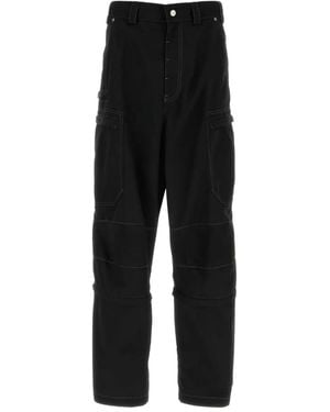 Balenciaga Pantalones Utility Cargo - Negro