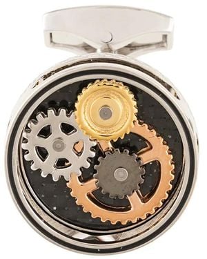 Tateossian Watch Clogs Motif Cufflinks - Metallic