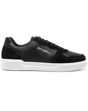 Just Cavalli Minimal Dis. 4 Sneakers - Black