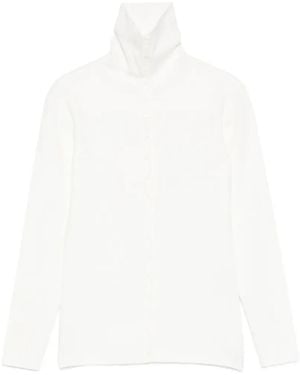 TOTEME Button-Up Cardigan - White