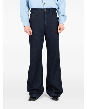Societe Anonyme Pantalones Con Trabillas - Azul