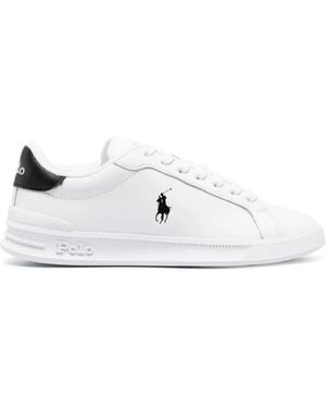 Polo Ralph Lauren Heritage Court Ii Lace-Up Sneakers - White