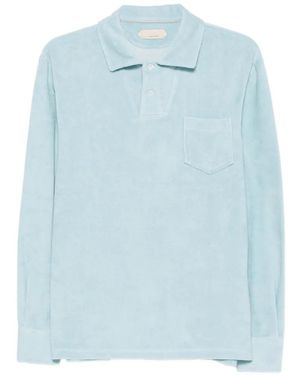 Aurélien Polo Terry De Manga Larga - Azul