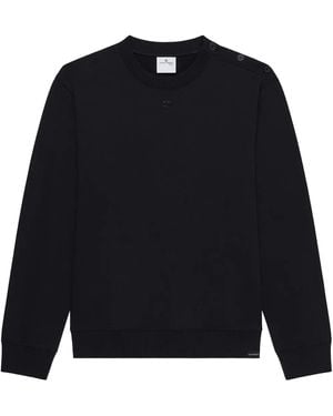 Courreges ボタン スウェットシャツ - ブルー