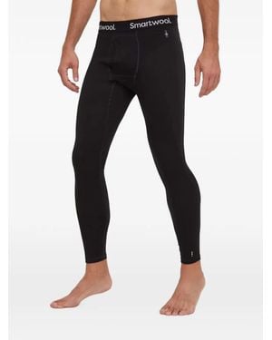 Smartwool Logo-Waistband Ski Pants - Black