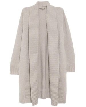 N.Peal Cashmere Abbey Coat - White