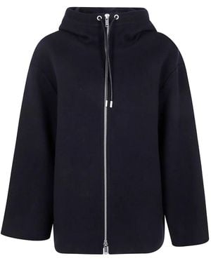 Studio Nicholson Hooded Zip Etna Jacket - Blue