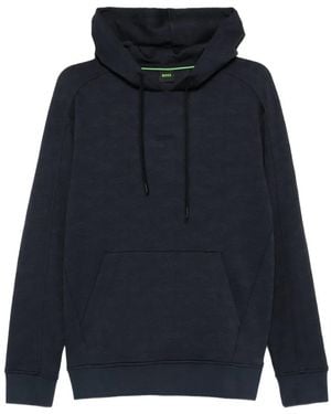 BOSS Mirror Hoodie - Blue