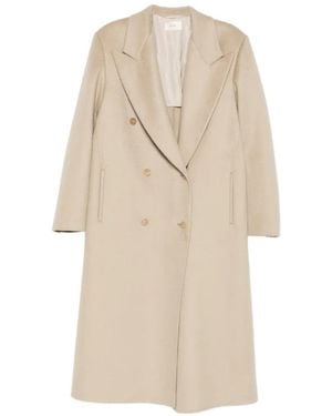The Row Hariet Double-Breasted Coat - Natural