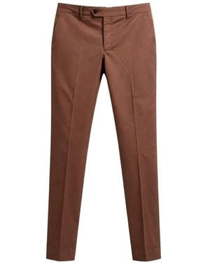 Franzese Collection Stefano De Martino Trousers - Brown