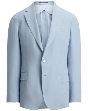 Ralph Lauren Hadley Two-Button Blazer - Blue