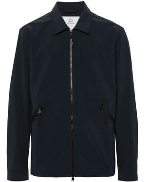 Woolrich Soft Shell Overshirt Clothing - Blue