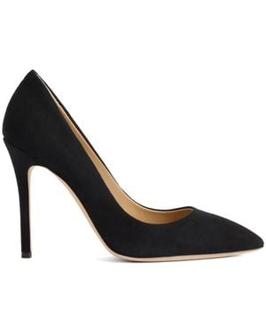 Giuseppe Zanotti Lucrezia Suede Court Court Shoes - Black