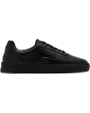 Filling Pieces Mondo Leather Trainers - Black