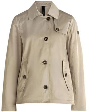 Betty Barclay Button-Down Collared Coat - Natural