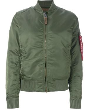 Alpha Industries Padded Bomber Jacket - Green